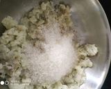 A picture of step 3 of Sweet Potato Halva.