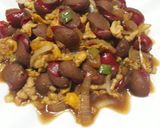 Foto langkah ke 9 dari resep Tumis Sosis Saus Tiram.