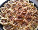A picture of step 6 of Meat-Stuffed Honeycomb Bread (Lahmeh bil Ajeen).