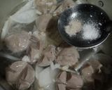 Foto langkah ke 2 dari resep 849) Sayur Bening Lobak Bakso.