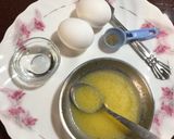 A picture of step 1 of French Omelette.