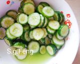涼拌嫩薑鮪魚小黃瓜的食譜步驟4照片