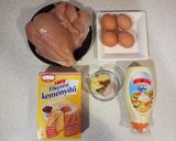 Illatos-omlós húskorong recept fázis 1 fotója