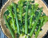 A picture of step 9 of Fridge raid spring quiche.