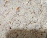 A picture of step 1 of Orange coconut burfi.