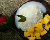 Foto langkah ke 7 dari resep Ketan Mangga/ Mango Sticky Rice/ Khao Niao Mamuang.