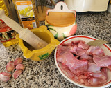 Foto del paso 1 de la receta: Conejo al ajo cabañil