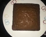 A picture of step 10 of Chocolate Cake-Parle G cake.