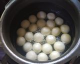 A picture of step 5 of Colorfull Rasgulla.