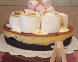 Foto del paso 13 de la receta: Cheesecake de chocolate "sobao" en las nubes