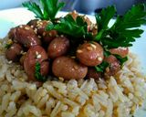 Foto del paso 8 de la receta: ALUBIAS🫘Rosadas Frías, (frijol cargamanto)🍷al Jerez...!