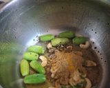 A picture of step 3 of Masale bhat.