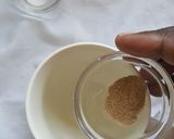 A picture of step 1 of Cardamom Mug Cake.