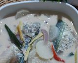 Gambar langkah 3 resipi Gulai Putih Ikan Kembung.