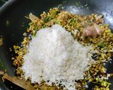 A picture of step 4 of Sprouted Moong Daal Rice.