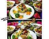 A picture of step 8 of Baked Basket Chaat Mix.