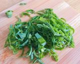 Hình bước làm 5 của món Bí Ngòi Nhồi Thịt Bò Bằm Sốt Tỏi Gấu