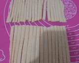 Foto langkah ke 2 dari resep Cheese stick empuk dan renyah (Eggless).