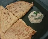 A picture of step 7 of Jowar (sorghum) dosa.