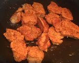 A picture of step 6 of Chilli Chicken (dry).