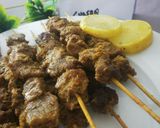 A picture of step 6 of Steam baked spicy smoky Tikka.