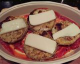 A picture of step 8 of Eggplant Parmigiana.