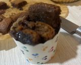 A picture of step 7 of Milo Chocolate Chip Cookie Cake (Salted Butter Version).