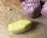 Une image de l'étape 2 de Rougail de saucisses.