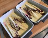 Une image de l'étape 7 de Radicchios au four à la crème de curry et parmesan.