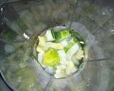 A picture of step 5 of Tamarin+ginger+cucumber+orange.