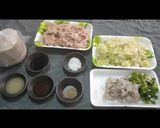 Foto langkah ke 1 dari resep Gyoza ayam chicken dumpling.