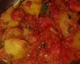 A picture of step 3 of Gajar ki sabji.