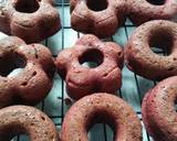 Red Velvet Donut Cake langkah memasak 5 foto