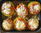 Foto del paso 4 de la receta: Zapallitos de tronco rellenos de ricotta y zanahoria