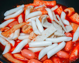 Foto langkah ke 4 dari resep Tteokbokki pedas resep asli korea!.