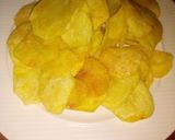 A picture of step 5 of Potato crisps.