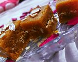 A picture of step 12 of Almond layer besan barfi.
