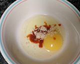 A picture of step 1 of Air Fryer Fried Chicken.