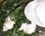 A picture of step 1 of Roti bread spinach sandwich.