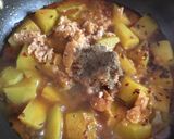 A picture of step 5 of Sweet and sour raw mango.