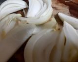 Hình bước làm 1 của món Thịt xào hành tây
