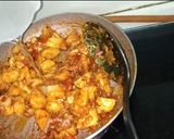 A picture of step 9 of Schezwan Potatoes.