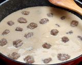 Kapros-tejszínes húsgolyók recept fázis 13 fotója