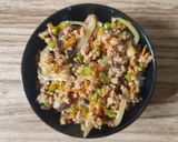 Foto langkah ke 3 dari resep Kids rainbow gyudon.