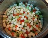 Foto del paso 1 de la receta Pastel de verduras para San Valentín