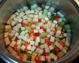 Foto del paso 1 de la receta: Pastel de verduras para San Valentín
