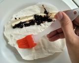 Foto langkah ke 2 dari resep Choco Cheese Rolls (Lumpia Keju Cokelat).