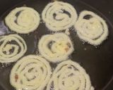 A picture of step 3 of Instant Jaggery Jalebi.