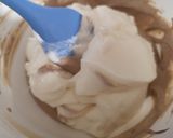 Ropogós képviselő fánk narancsos-vaníliás krémmel, csokihabbal recept fázis 13 fotója