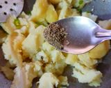 A picture of step 2 of Falahari Fried Aloo.